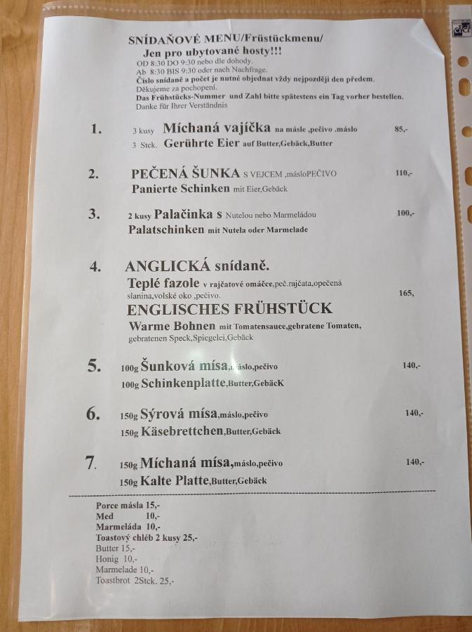 Penzion U Modreho Slona Františkovy Lázně Eksteriør billede